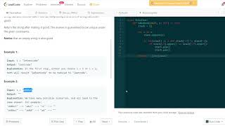 LeetCode 每日一題 Daily Challenge 1544. Make The String Great