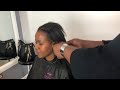 Amazing Brazilian knot thin, relaxed hair (Yaki hair)