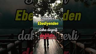 Bu dünya hayatı, ahiret hayatına nispeten bir zindan hükmündedir.