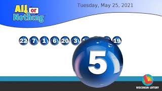 WI Lottery EveningDraw 05/25/2021