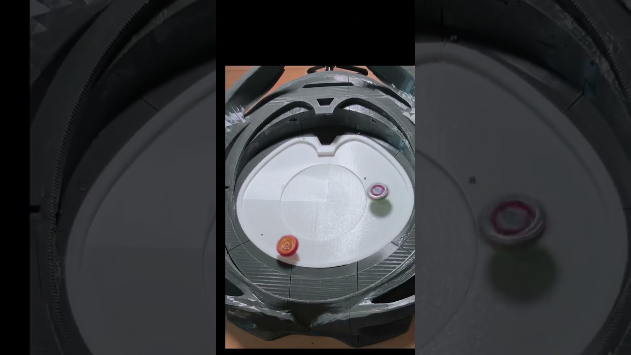 beyblade x anime style double x daah drop attack! 