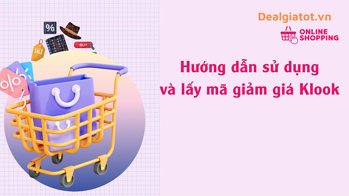 Hướng dẫn thanh toán trên klook