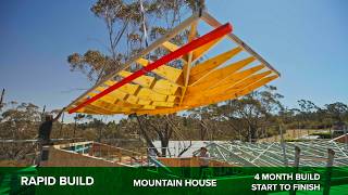 THE FUTURE OF AUSTRALIAN HOUSING? RAPID BUILD - Mountain House - Sydney - Prefab Without Compromise