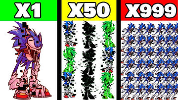 A Lot Of Pibby Sonic | FNF Character Test | Gameplay VS Playground |