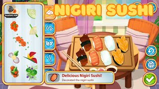Grandma Recipe Nigiri Sushi||Cooking Game||Game Online screenshot 5