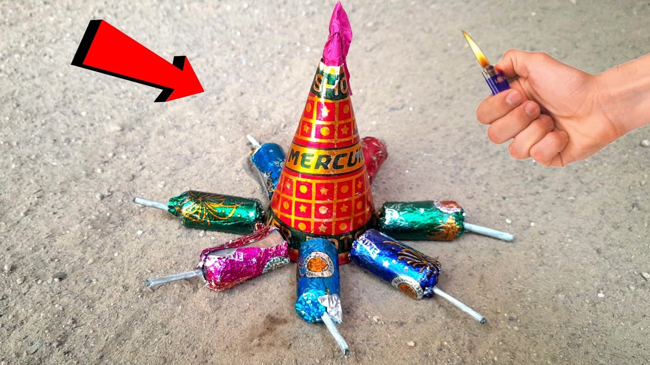 Bullet Crackers Lots Of Bullet vs Anar Combo Testing At Once | Fireworks Testing Video ...