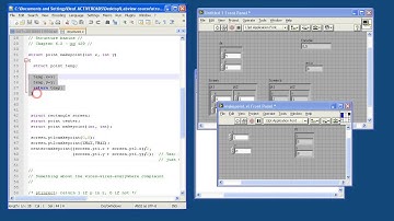 Labview tutorial for C programmers #7 - Structures aka Clusters