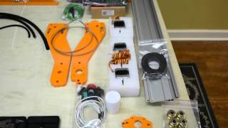 STEPCRAFT CNC Assembly - Before You Begin:  Parts Layout and Inventory