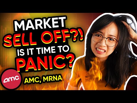 Trading Stock Market Gap Down $AMC $MRNA recap