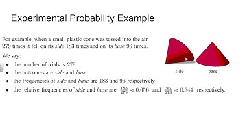 IB Math AA SL Core 10A Experimental Probability
