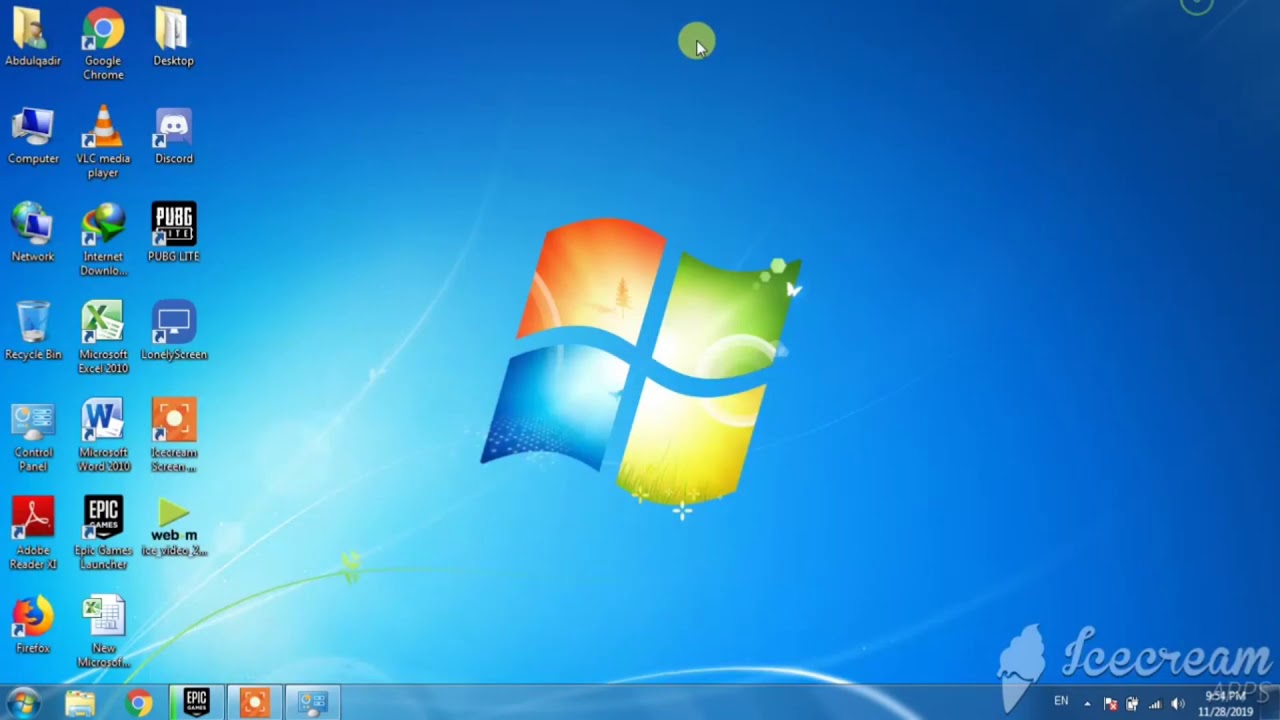 How To Change Background And Screen Saver YouTube