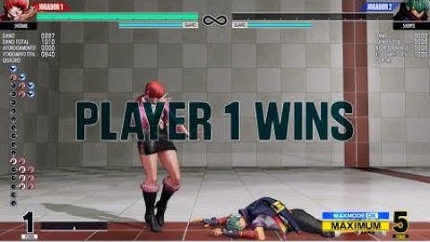 Shermie 100% combo climax