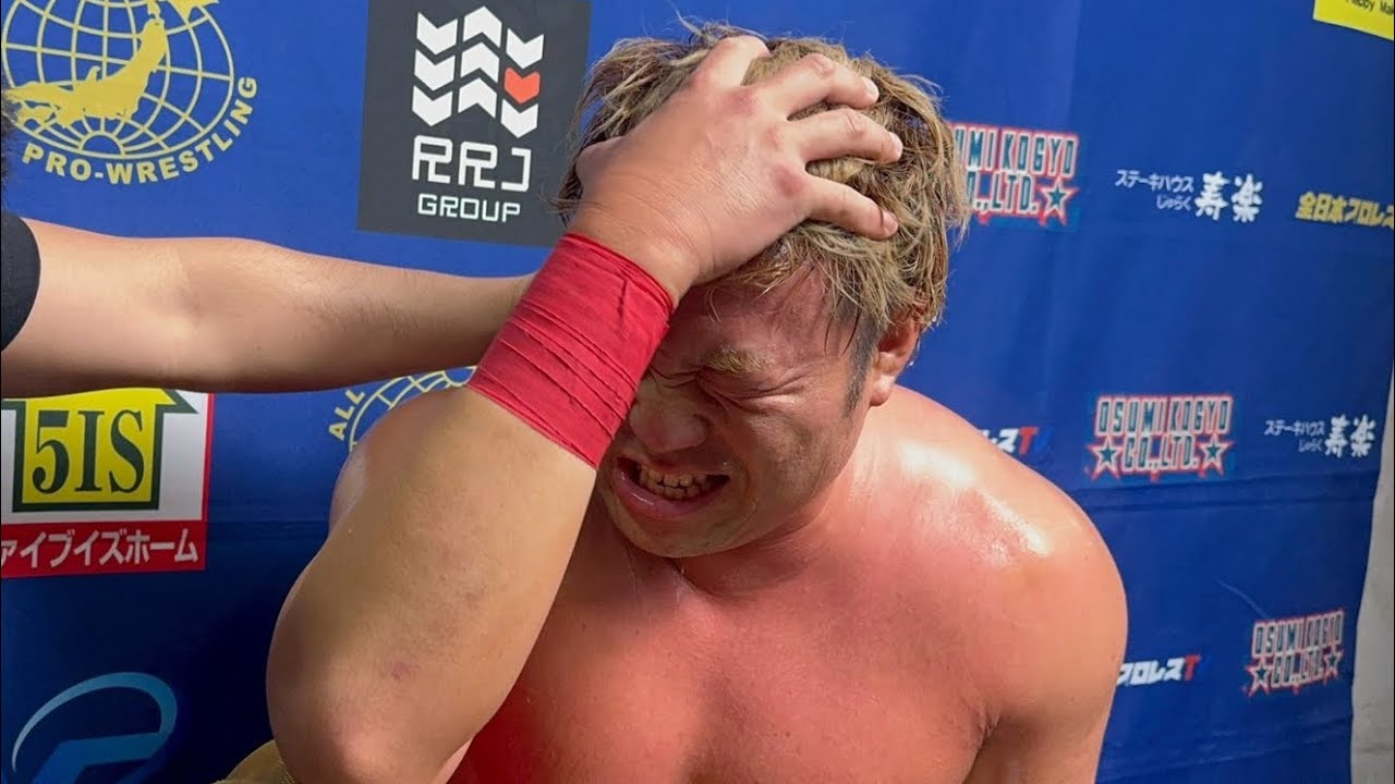 CC2026] After the 5th match against Talos [All Japan Pro Wrestling