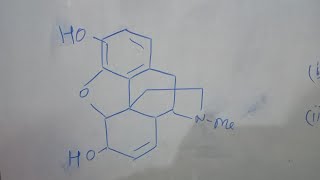 Structural elucidation of Morphine 2