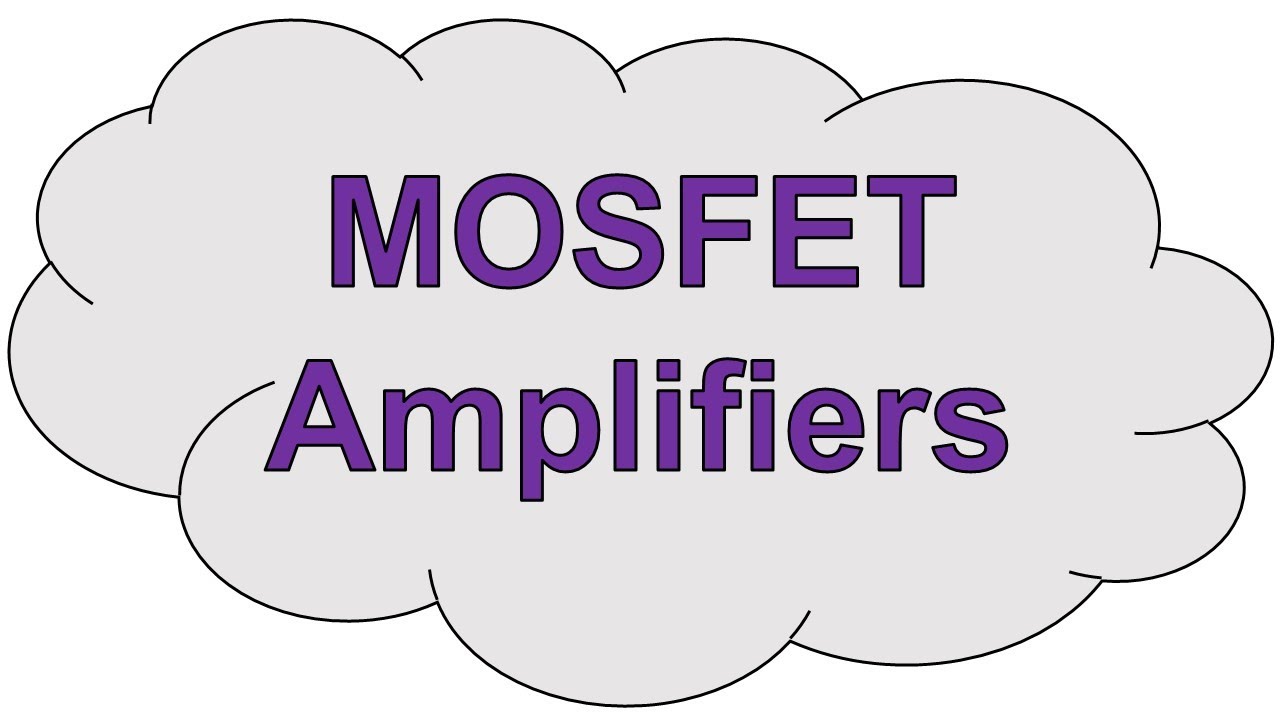 MOSFET Amps. - Common-Source Amplifier with Source Resistor - YouTube