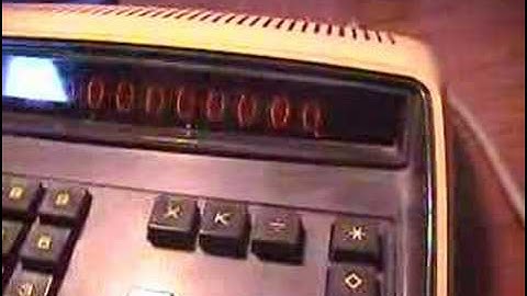 Monroe Ii 620 NIXIE tube calculator!!