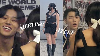 MEETING ATEEZ (에이티즈) ☆ my first fansign ?!! meeting my ult group, hello82 fansign, play82 with ateez