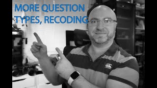 CQU Qualtrics 101 - 3/10 - More question types & recoding - Dr Alex Russell