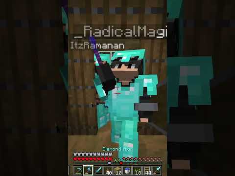 Ragebaiting my Teammate Until He Quits #minecraft #minecraftmemes