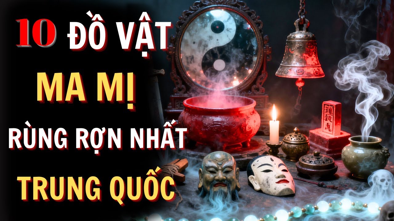 TOP 10 Đồ Vật Ma Mị Rùng Rợn Nhất Lịch Sử Trung Quốc - Bí Ẩn Huyền Bí Chưa Có Lời Giải