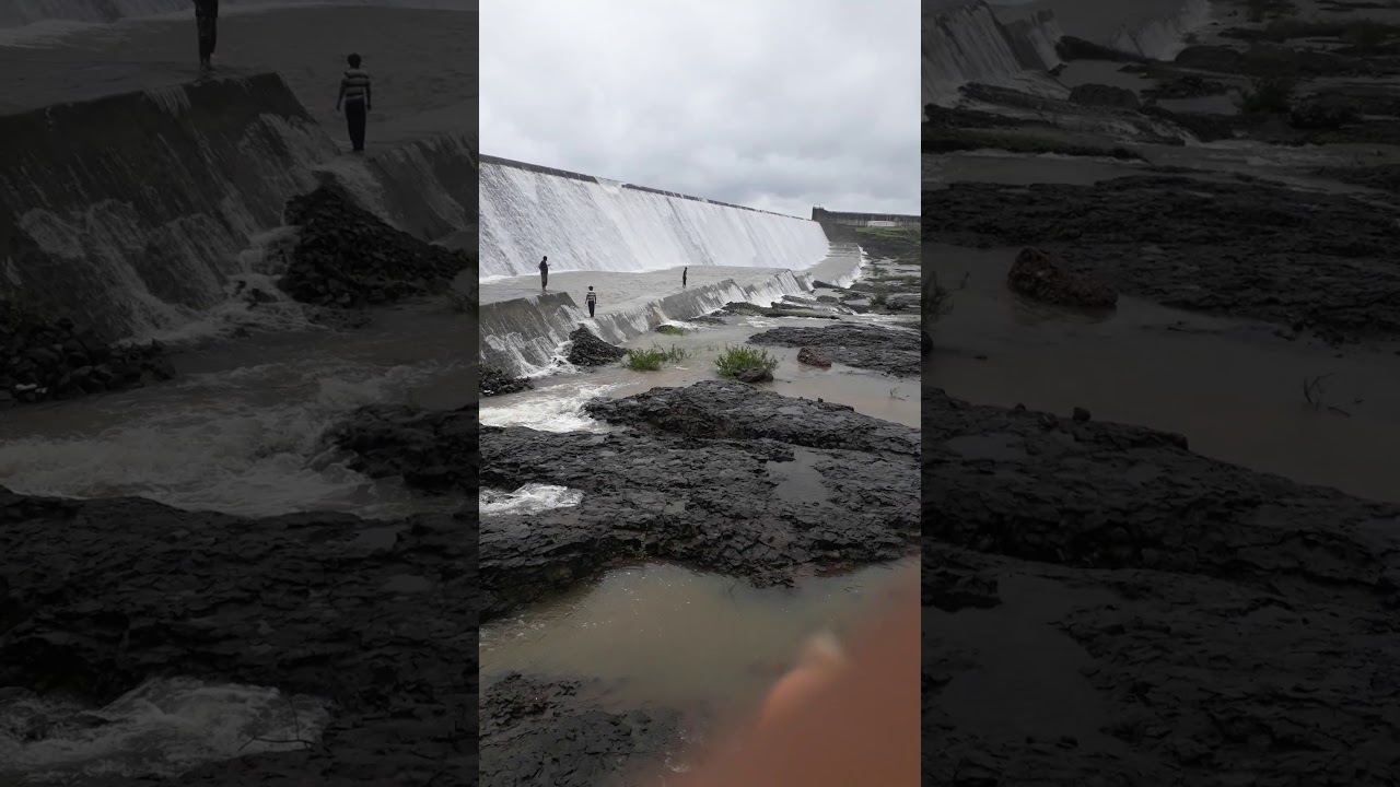 Machu wankaner Dam Overfoow 😍😍😍