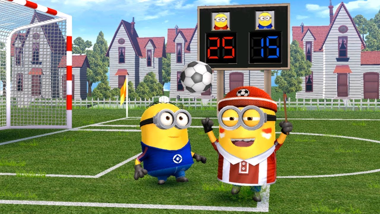 Despicable Me Minion Rush Soccer Minion Soccer Tournament! New