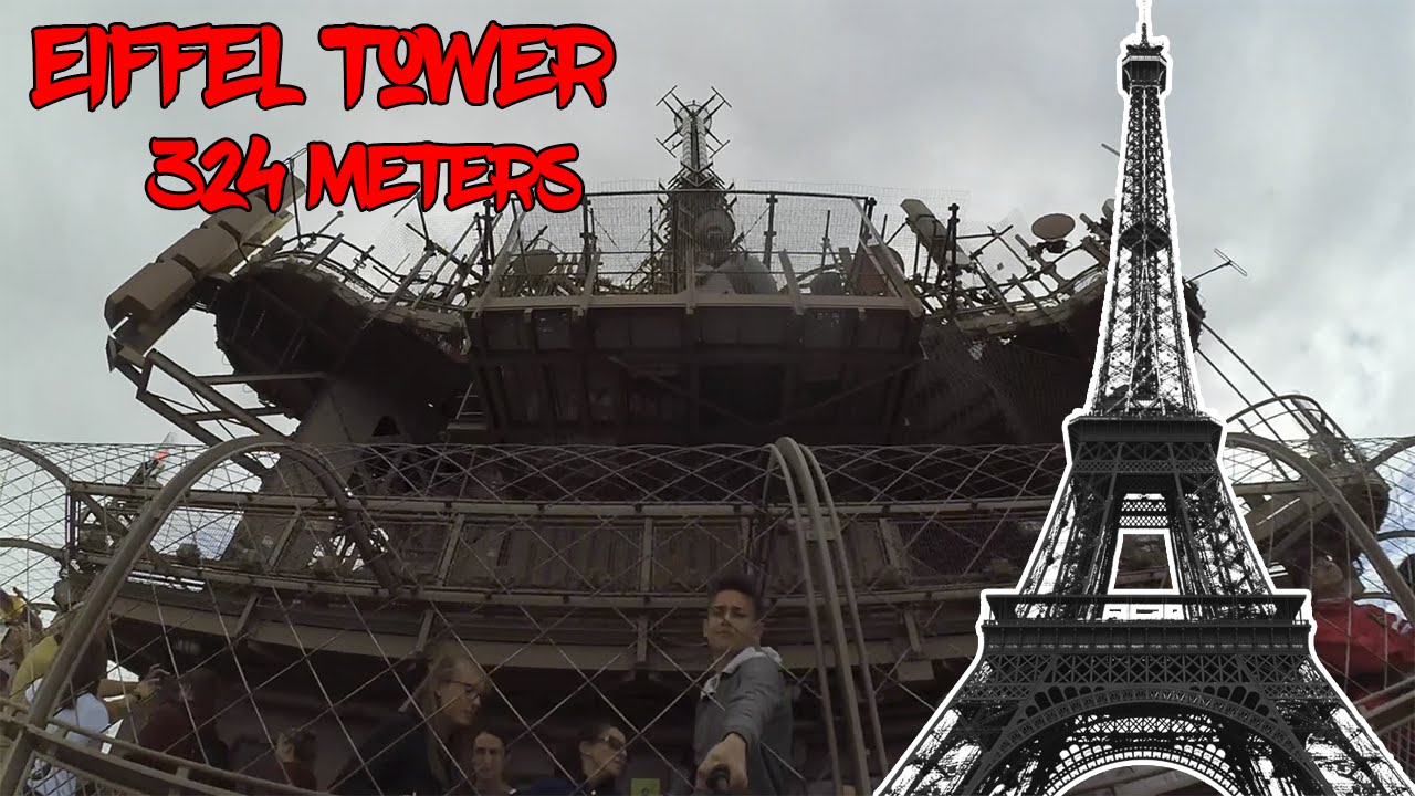 На вершине эйфелевой башни На вершине эйфелевой башни