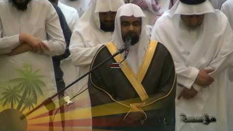 (وَيُسَبِّحُ الرَّعْدُ بِحَمْدِهِ وَالْمَلَائِكَةُ مِنْ خِيفَتِهِ) تلاوة باكية للشيخ ناصر القطامي