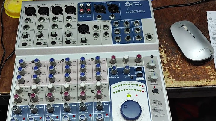 Alto amx 140 fx mixer dsp ม กเซอร ราคา