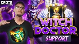 ¡EL SUPPORT MÁS AGRESIVO DEL META!💀DAÑO INSANO y CURACIÓN A MÁS NO PODER! | Guía Witch Doctor