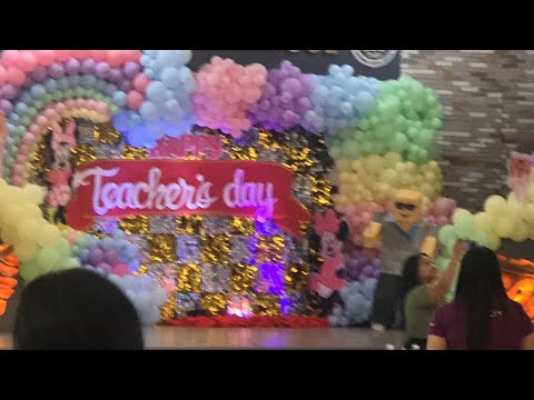 Teachers day celebration! at ​⁠@timoteopaezelementaryschoo9461 #teachersday #celebration