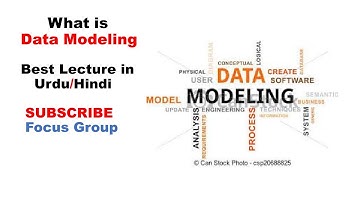 What is Data Modeling || DBMS || Lecture in Urdu/Hindi