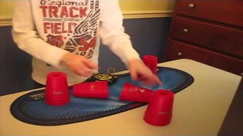 Sport stacking First video