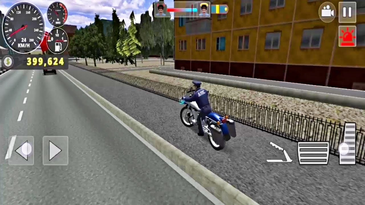 Road Traffic Cop Job Simulator 3D - New Police Bike in Pursuit - Android GamePlay