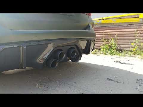 BMW M3 Competition Touring exhaust engine sound - dźwięk silnika i wydechu