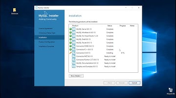 Installing MySQL Community 8.0.13.0 installer - no errors or missing prerequisite software