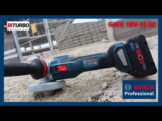 🔸Probamos la Amoladora Bosch Profesional Biturbo GWX 18V-15 SC 