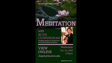 Music Meditation with Ruth Cunningham: December 16
