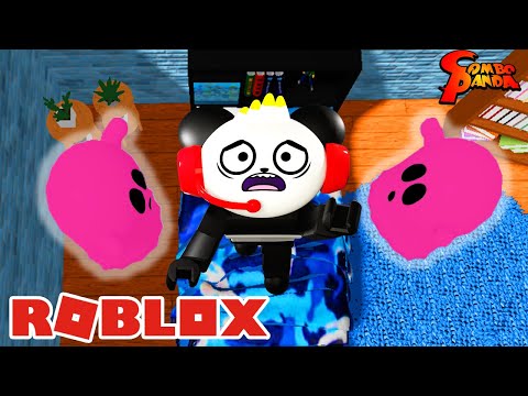 Roblox The Haunted Halloween Spooky Game Let S Play With Combo Panda Youtube - baby alive dolls go to roblox high school lets play roblox