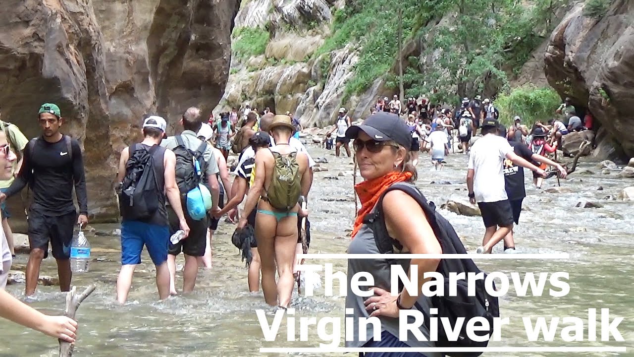 Zion Canyon - The Narrows walk through