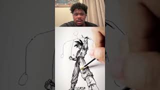 Sketching Dragon Ball Z