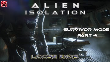 Alien isolation survivor mode gameplay (part 4) Loose ends