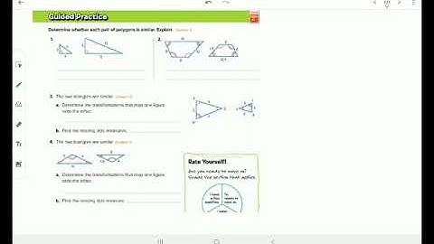 Lesson 7-4: Properties of Similar Polygons