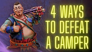 How to defeat a camper ? 🤔 4 ways to defeat a camper in Shadow Fight Arena 😉|| odysseygaming