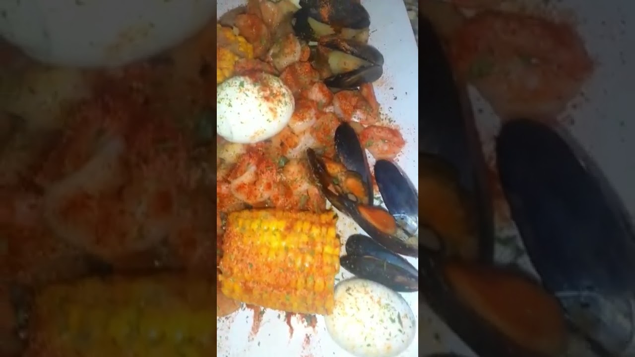 Aldi's Fremont Fish Market Seafood Boil In A Bag shorts YouTube