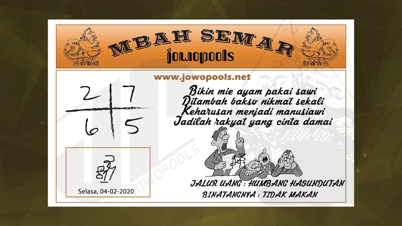 Prediksi Naga303 Selasa 04 Februari 2020 Youtube