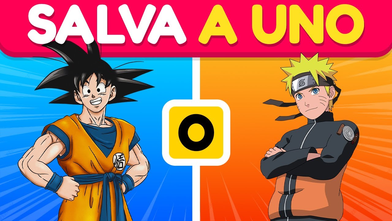¿QUÉ PERSONAJE SALVAS? 🚨 | ANIME QUIZ