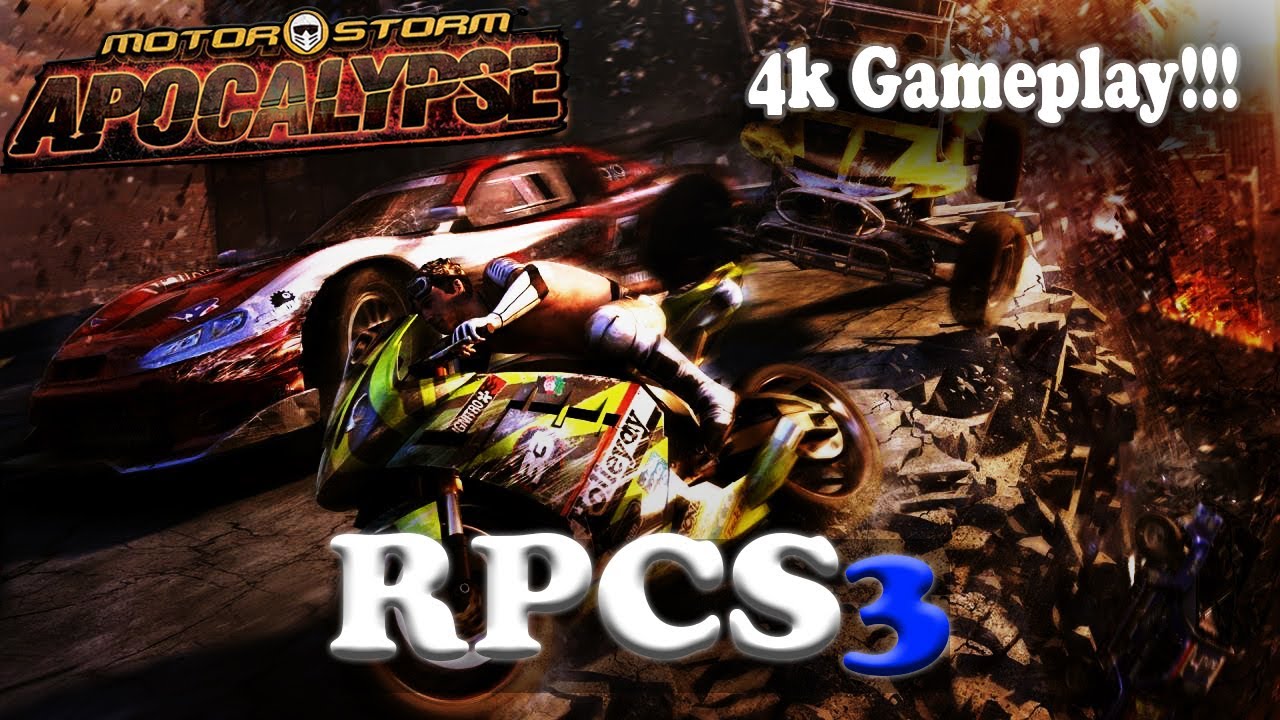 MotorStorm Apocalypse RPCS3 PC Performance Test 4K gameplay YouTube