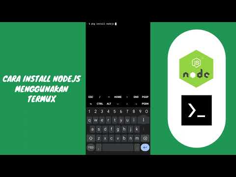 Tutorial Install NODEJS di Android