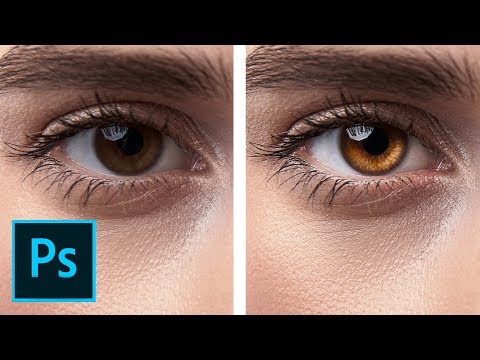 Video: Come Dipingere Gli Occhi In Photoshop